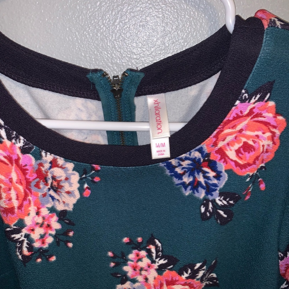 Floral Target dress